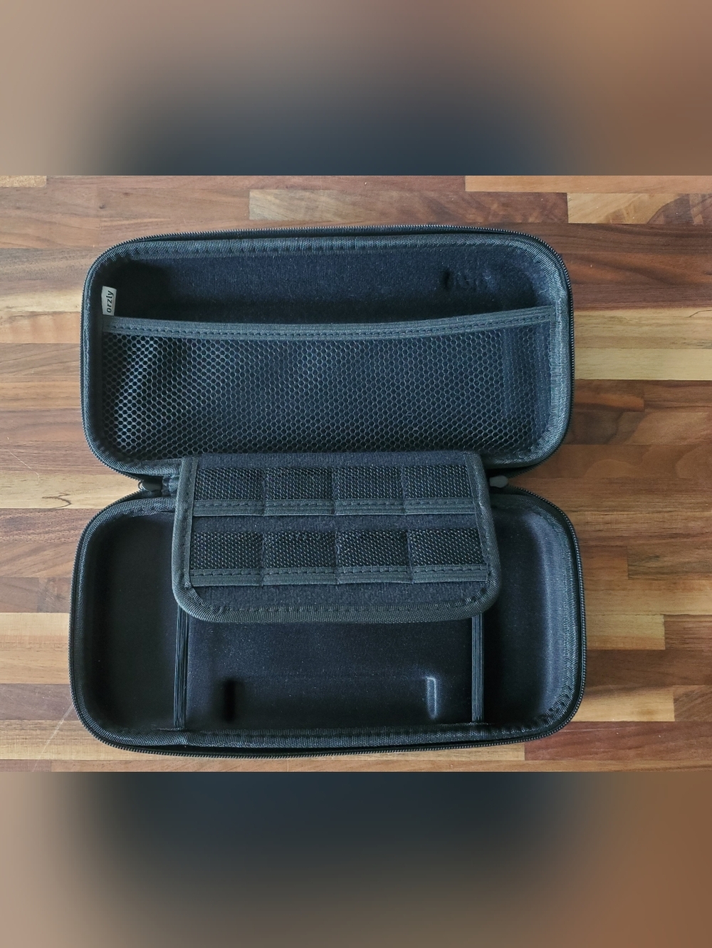 Orzly Nintendo Case Black With Handle And Compartments